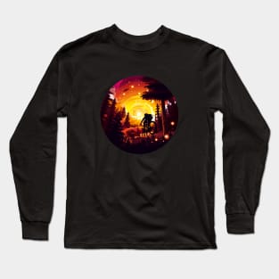 Bicyclist Long Sleeve T-Shirt